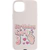 Girls Birthday Korean Kids K Pop Fan K-P Custodia per iPhone 15 Plus Compleanno Ragazza 3 Anni Età 3 Coreano Pop Love K-Pop