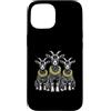 Cool 3 Hip Hop Trio Street Gold Chain Fu Custodia per iPhone 15 Goat Rap Old School Retro Streetwear anni '80 '90 Tre