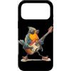 Rocking Robin Bird Outfit Custodia per iPhone 17 Pro Max Impressionante Robin Bird con chitarra elettrica per ragazzi e ragazze