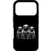 Cool 3 Hip Hop Trio Street Gold Chain Fu Custodia per iPhone 17 Pro Honey Badger Ratel Rap Old School, abbigliamento da strada retrò anni '80 e '90