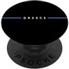 LEVART Nation TRAVEL Souvenir minimal ap Grecia GREECE PopSockets PopGrip Adesivo
