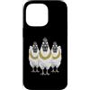 Cool 3 Hip Hop Trio Street Gold Chain Fu Custodia per iPhone 14 Pro Max Pollo, gallina, gallo, rap, vecchia scuola, retrò, streetwear anni '80 e '90