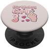 Girls Birthday Korean Kids K Pop Fan K-P Compleanno Ragazza 3 Anni Età 3 Coreano Pop Love K-Pop PopSockets PopGrip Adesivo