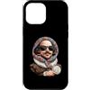 Vintage Retro Knitting Cute Lover Women Custodia per iPhone 12 Pro Max Shakespeare Bard Letteratura Inglese Granny Square Crochet
