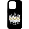Cool 3 Hip Hop Trio Street Gold Chain Fu Custodia per iPhone 15 Pro Pollo, gallina, gallo, rap, vecchia scuola, retrò, streetwear anni '80 e '90