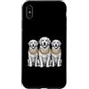 Cool 3 Hip Hop Trio Street Gold Chain Fu Custodia per iPhone XS Max Golden Retriever Rap Old School Retro Streetwear anni '80 e '90