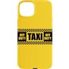 CAB DRIVER TAXI FUN COSTUME APPAREL Custodia per iPhone 15 Plus TAXI OFF DUTY SEGNO GIALLO TAXI CAB COSTUME