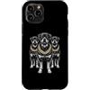 Cool 3 Hip Hop Trio Street Gold Chain Fu Custodia per iPhone 11 Pro Rottweiler Rottie Rap Old School Retro Streetwear anni '80 '90