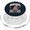 Around The Way Girls 762 Queen Vibes, città natale di Augusta Black PopSockets PopGrip per MagSafe
