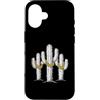 Cool 3 Hip Hop Trio Street Gold Chain Fu Custodia per iPhone 16 Cactus Dessert Rap Old School Retro Streetwear 80s 90s Tre