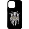 Cool 3 Hip Hop Trio Street Gold Chain Fu Custodia per iPhone 13 Pro Max Goat Rap Old School Retro Streetwear anni '80 '90 Tre