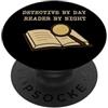 Whodunit Club Cozy Mystery Book Lover Me Cozy Crime Club Mystery Reader, regalo per investigatori PopSockets PopGrip Adesivo