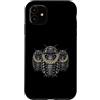 Cool 3 Hip Hop Trio Street Gold Chain Fu Custodia per iPhone 11 Isopod Rap Old School Retro Streetwear anni '80 '90 Tre