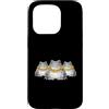 Cool 3 Hip Hop Trio Street Gold Chain Fu Custodia per iPhone 15 Pro Rana Rospo Anfibio Rap Old School Retro Streetwear 80s 90s