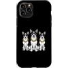 Cool 3 Hip Hop Trio Street Gold Chain Fu Custodia per iPhone 11 Pro Rat Terrier Rap Rap Old School Retro Streetwear anni '80 e '90