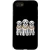 Cool 3 Hip Hop Trio Street Gold Chain Fu Custodia per iPhone SE (2020) / 7/8 Golden Retriever Rap Old School Retro Streetwear anni '80 e '90