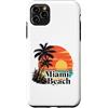 Miami Beach Florida Surfing Surf Ocean V Custodia per iPhone 11 Pro Max Miami Spiaggia