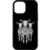 Cool 3 Hip Hop Trio Street Gold Chain Fu Custodia per iPhone 12 Pro Max Goat Rap Old School Retro Streetwear anni '80 '90 Tre