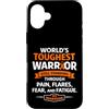 Funny Multiple Sclerosis Tees Custodia per iPhone 16 Plus MS Warrior Consapevolezza Sclerosi Multipla