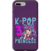 Girls Birthday Korean Kids K Pop Fan K-P Custodia per iPhone 7 Plus/8 Plus K-Pop Principessa Età 3 Anni Compleanno Bambino