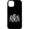 Cool 3 Hip Hop Trio Street Gold Chain Fu Custodia per iPhone 14 Plus Alligator Crocodile Rap Old School Retro Streetwear anni '80 e '90