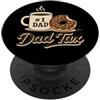Dad Tax If I'm Buyin I'm Tryin Design Co Dad Tax If I'm Buyin I'm Tryin Funny Food Festa del papà PopSockets PopGrip Adesivo