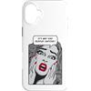 Grandio Design Funny Pop Art Gifts Custodia per iPhone 16 Plus It's Way Too Peopley Fuori Umoristico Vintage Pop Art Girl