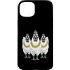 Cool 3 Hip Hop Trio Street Gold Chain Fu Custodia per iPhone 15 Plus Pollo, gallina, gallo, rap, vecchia scuola, retrò, streetwear anni '80 e '90