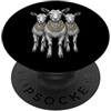 Cool 3 Hip Hop Trio Street Gold Chain Fu Goat Rap Old School Retro Streetwear anni '80 '90 Tre PopSockets PopGrip Adesivo