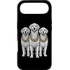 Cool 3 Hip Hop Trio Street Gold Chain Fu Custodia per iPhone Air Golden Retriever Rap Old School Retro Streetwear anni '80 e '90