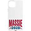 Massie 2028 Election Vote Apparel 28 Custodia per iPhone 15 Plus Massie 2028 Election Thomas Massie For President Vote