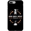Vita Da Barista Casa Espresso Caffe Filt Custodia per iPhone 7 Plus/8 Plus Grind Brew Repeat routine caffè pour over casa