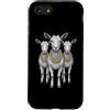 Cool 3 Hip Hop Trio Street Gold Chain Fu Custodia per iPhone SE (2020) / 7/8 Goat Rap Old School Retro Streetwear anni '80 '90 Tre