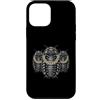 Cool 3 Hip Hop Trio Street Gold Chain Fu Custodia per iPhone 12 mini Isopod Rap Old School Retro Streetwear anni '80 '90 Tre