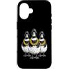 Cool 3 Hip Hop Trio Street Gold Chain Fu Custodia per iPhone 16 Anatroccolo Anatroccolo Rap Old School Retro Streetwear 80s 90s