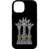 Cool 3 Hip Hop Trio Street Gold Chain Fu Custodia per iPhone 14 Giraffe Rap Old School Retro Streetwear anni '80 '90 Tre