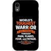 Funny Multiple Sclerosis Tees Custodia per iPhone XR MS Warrior Consapevolezza Sclerosi Multipla