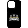 Cool 3 Hip Hop Trio Street Gold Chain Fu Custodia per iPhone 14 Pro Max Topo Rat Rap Old School Retro Streetwear 80s 90s Tre