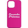 Miftees Custodia per iPhone 13 Pro Max Principessa passeggeri