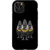 Cool 3 Hip Hop Trio Street Gold Chain Fu Custodia per iPhone 11 Pro Pollo Gallo Gallina Rap Old School Retro Streetwear 80s 90s