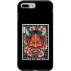 Hannya Oni By Tokyo-Waves Custodia per iPhone 7 Plus/8 Plus Maschera giapponese del diavolo Hannya giapponese Oni Grid Yokai Oni