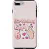 Girls Birthday Korean Kids K Pop Fan K-P Custodia per iPhone 7 Plus/8 Plus Compleanno Ragazza 6 Anni 6 Coreano Pop Love K-Pop