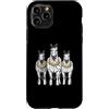 Cool 3 Hip Hop Trio Street Gold Chain Fu Custodia per iPhone 11 Pro Appaloosa Horse Rap Old School Retro Streetwear anni '80 e '90