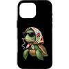 Vintage Retro Knitting Cute Lover Women Custodia per iPhone 16 Pro Max Sea Turtle Ocean Granny Square Crochet Yarn Crochet Lover
