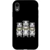 Cool 3 Hip Hop Trio Street Gold Chain Fu Custodia per iPhone XR Cavia Rap Old School Retro Streetwear 80s 90s Tre