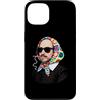 Vintage Retro Knitting Cute Lover Women Custodia per iPhone 13 Shakespeare Bard Letteratura Inglese Granny Square Crochet