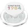 Fraxoweb Vintage 1984 Retro Colore Classico Originale Compleanno PopSockets PopGrip per MagSafe