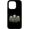 Cool 3 Hip Hop Trio Street Gold Chain Fu Custodia per iPhone 15 Pro Isopod Rap Old School Retro Streetwear anni '80 '90 Tre