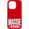 Massie 2028 Election Vote Apparel Custodia per iPhone 15 Pro Massie 2028 Election Thomas Massie For President