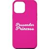Miftees Custodia per iPhone 12 Pro Max Principessa passeggeri